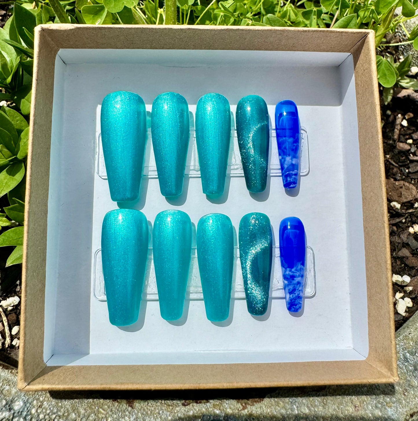 Ocean Press-ons (All Sizes!)  (Free Shipping!)